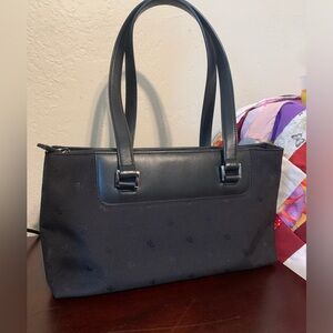 Ralph Lauren Black Shoulder Bag with Structured Design